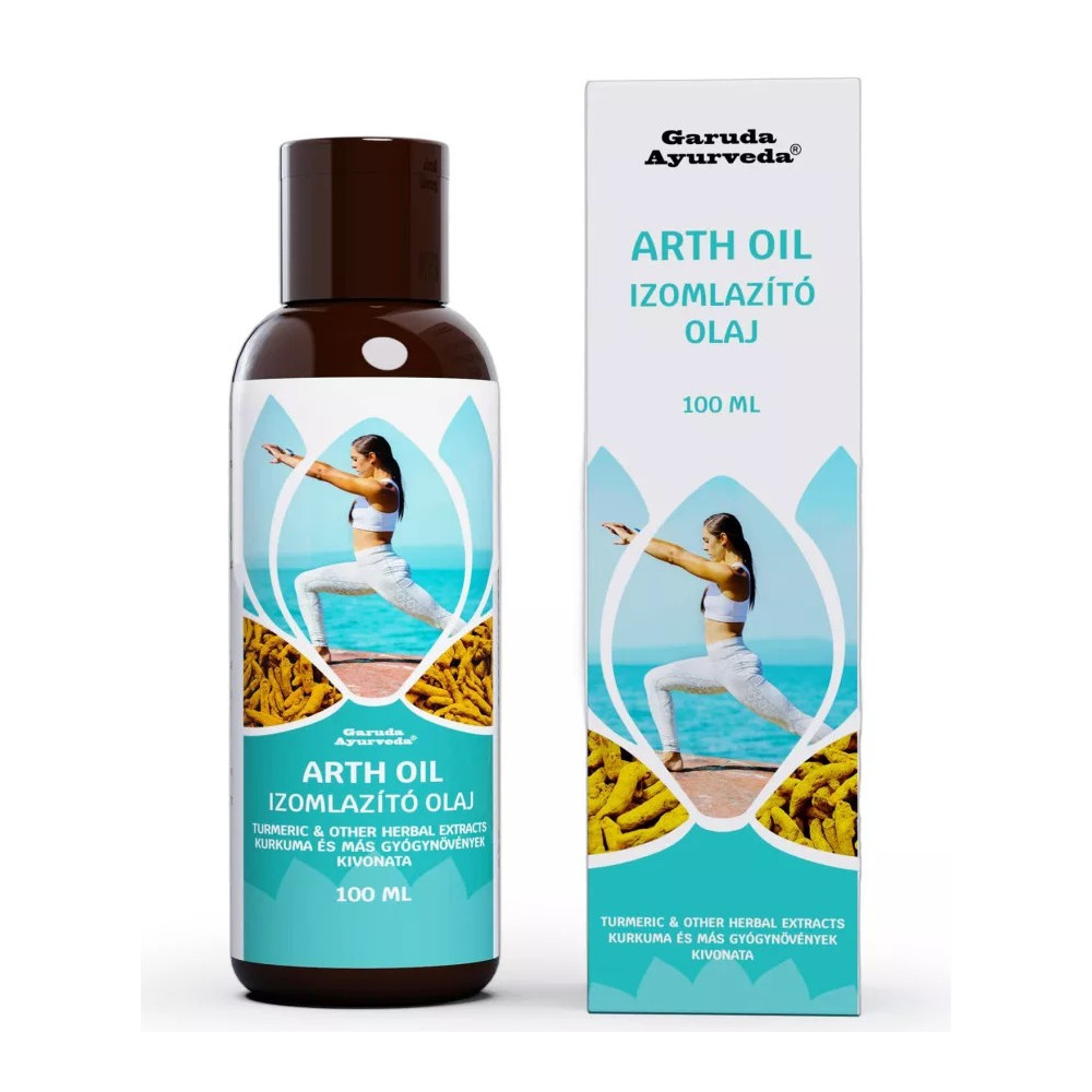 Garuda Ayurveda izomlazító olaj - 100ml 1 Garuda ayurveda izomlazító olaj 100ml