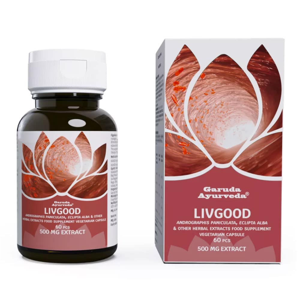 Garuda Ayurveda Livgood vegán kapszula - 60db 1 Garuda ayurveda livgood vegán kapszula 60 db