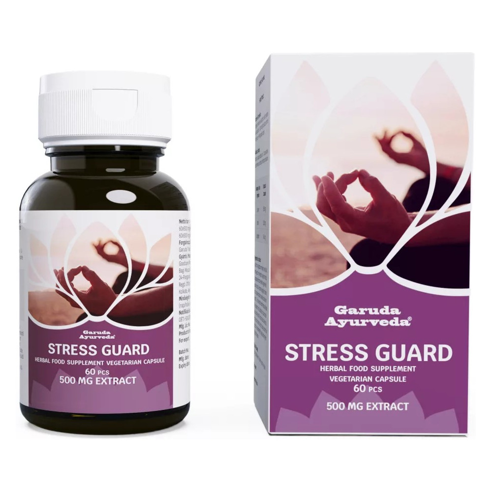 Garuda Ayurveda Stress Guard vegán kapszula - 60db 1 Garuda ayurveda stress guard vegán kapszula 60db