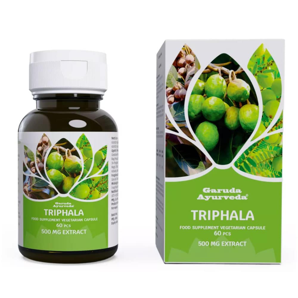 Garuda Ayurveda Triphala kapszula - 60db 1 Garuda ayurveda triphala kapszula 60 db