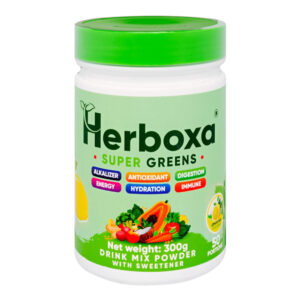 Herboxa Super Greens citrom-menta ízben - 300g
