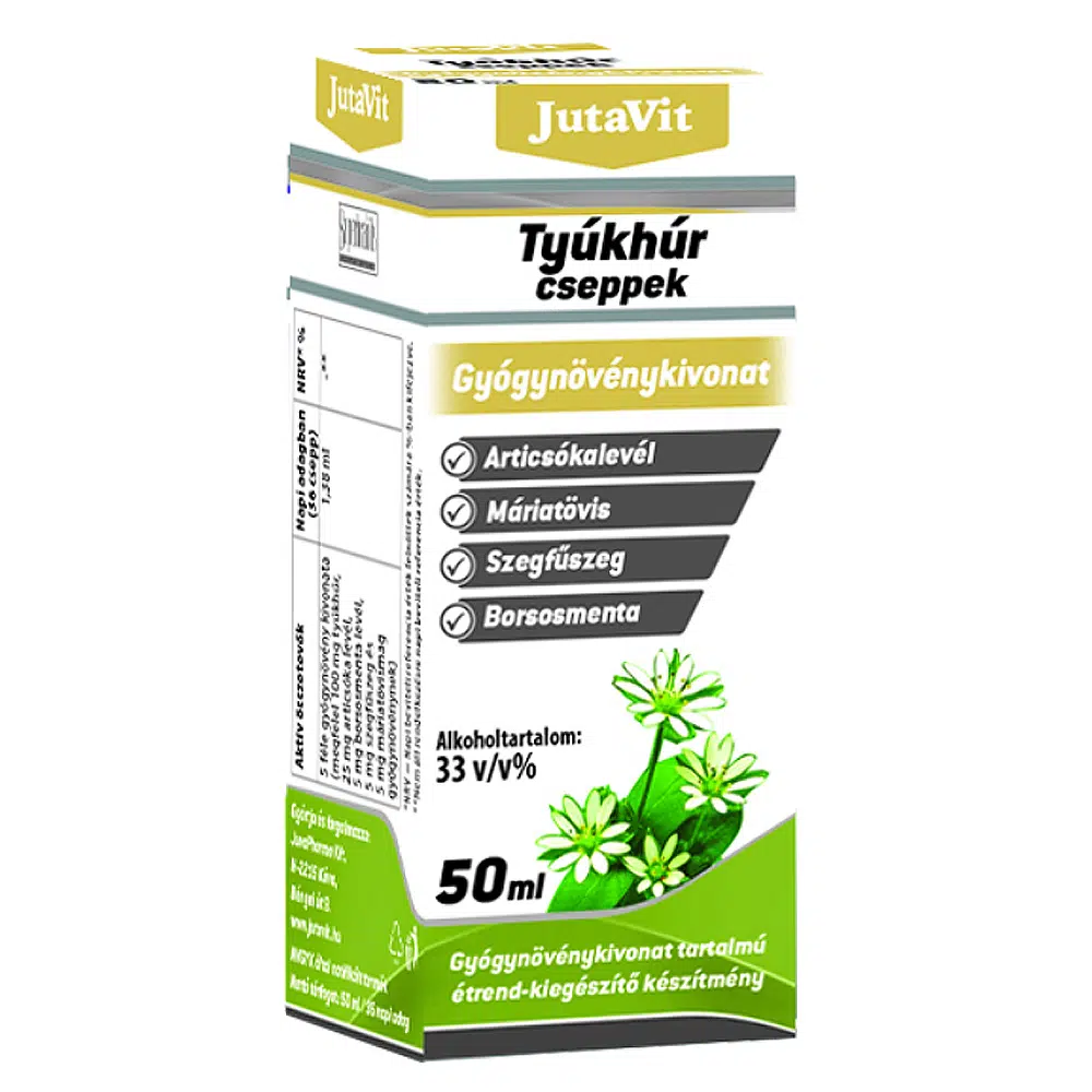 JutaVit Tyúkhúr cseppek - 50ml 1 JutaVit Tyúkhúr cseppek - 50ml