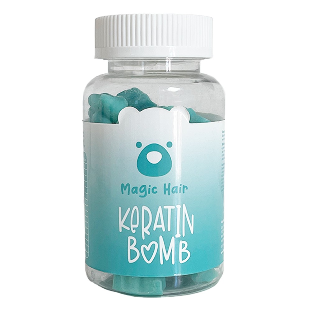 Magic Hair Keratin Bomb gumivitamin - 60db 1 Magic Hair Keratin Bomb gumivitamin 60db