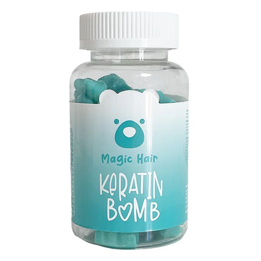 Magic Hair Keratin Bomb gumivitamin - 60db 1 Magic Hair Keratin Bomb gumivitamin 60db