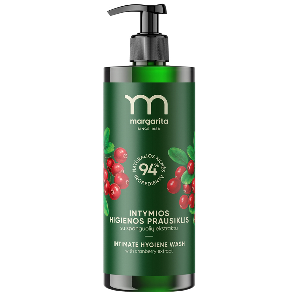Margarita Intim mosakodó áfonykivonatokkal - 400ml 1 Margarita Intim mosakodó áfonykivonatokkal - 400ml