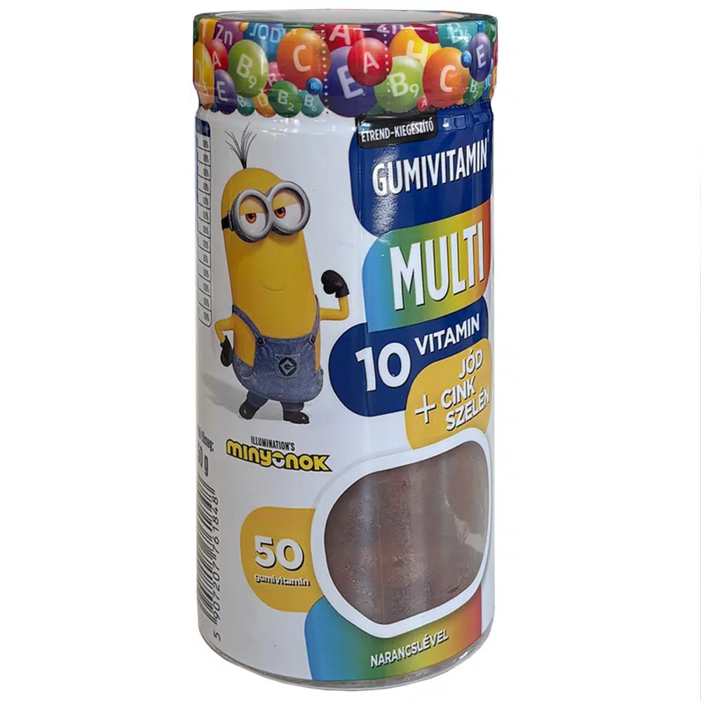 MINYONOK Multivitamin gumivitamin - 50db 1 MINYONOK Multivitamin gumivitamin - 50db