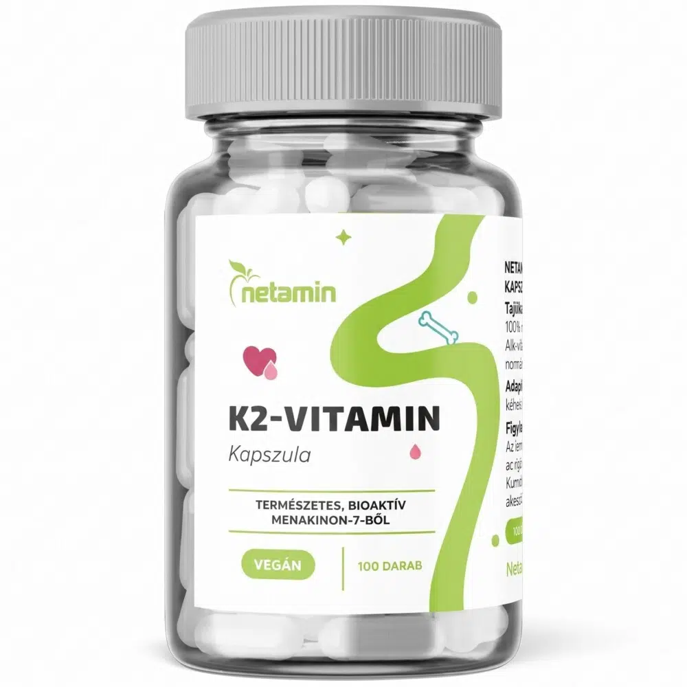 Netamin K2-vitamin kapszula - 100db 1 Netamin K2-vitamin kapszula 100db