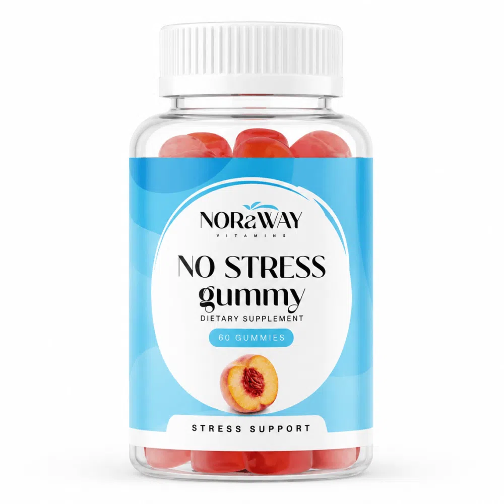 NORaWAY No Stress barackos, cukormentes gumivitamin - 60db 1 NORaWAY No Stress barackos, cukormentes gumivitamin - 60db