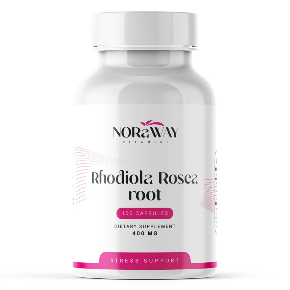NORaWAY Rhodiola Rosea gyökér kapszula - 100db 1 NORaWAY Rhodiola Rosea gyökér kapszula - 100db
