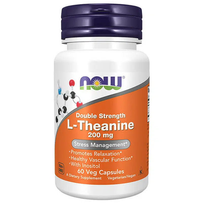 Now L-Theanine 200mg kapszula - 60db 1 Now L-Theanine 200mg kapszula - 60db