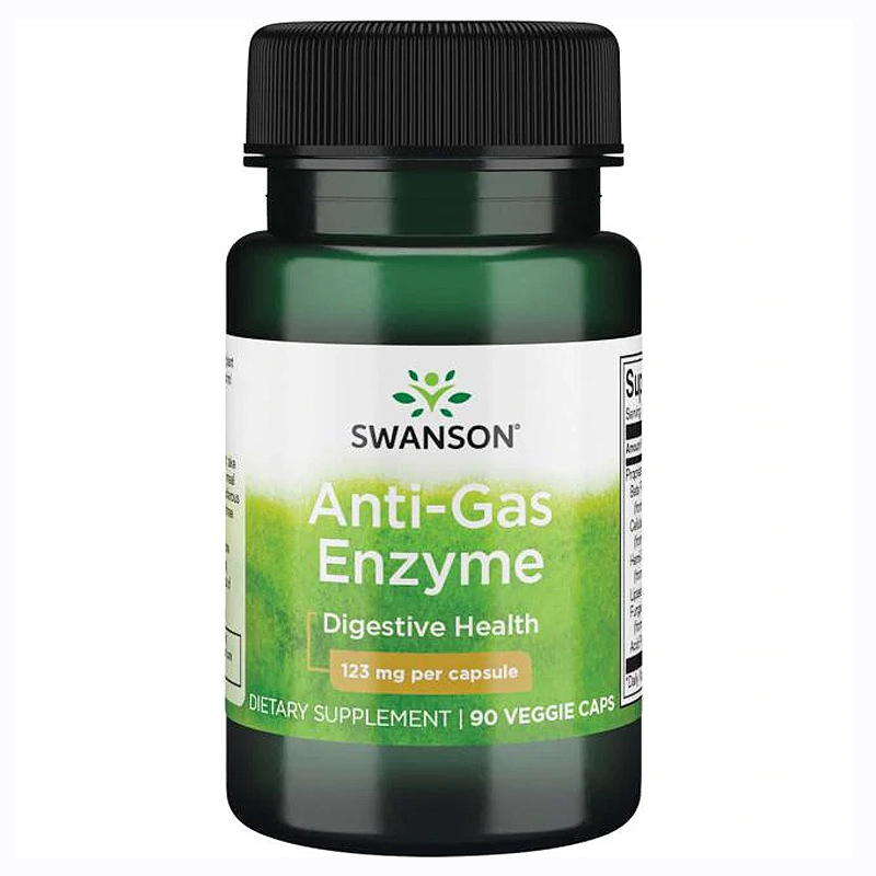 Swanson Anti-Gas Enzyme kapszula - 90db 1 Swanson Anti-Gas Enzyme kapszula - 90db