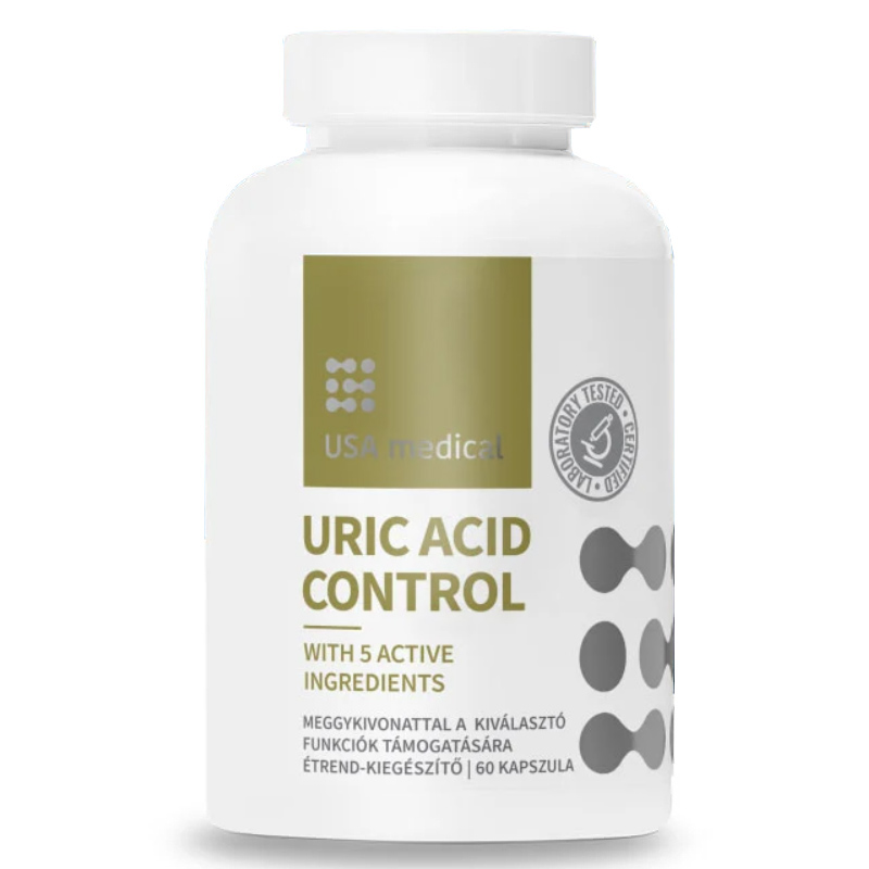 USA Medical Uric Acid Control kapszula - 60db 1 USA Medical Uric Acid Control kapszula - 60db