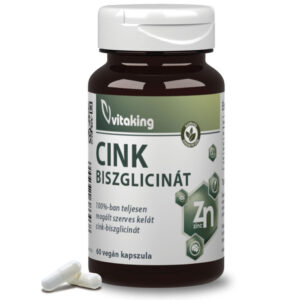 Vitaking Cink Biszglicinát kapszula - 60db