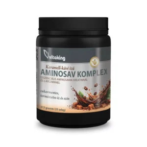 Vitaking Aminosav Komplex karamell-kávé ízű italpor - 312g 6 Vitaking Aminosav Komplex karamell-kávé ízű italpor - 312g - Image 3
