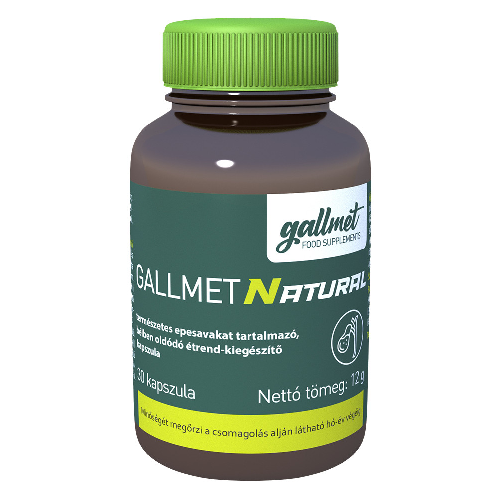 Gallmet-N kapszula - 30db 1 Gallmet-Natural kapszula 30db