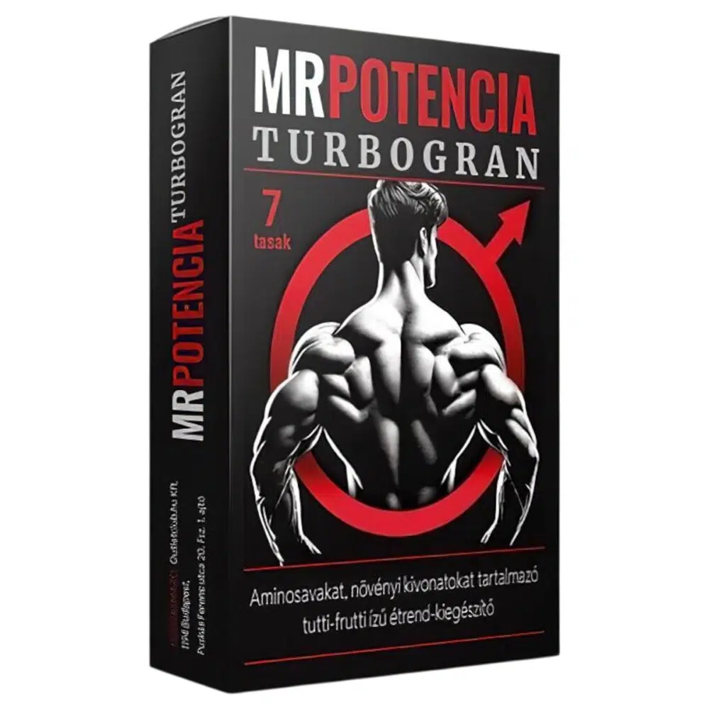 Mr. Potencia Turbogran Instant potencianövelő - 7 tasak 1 Mr. Potencia Turbogran Instant potencianövelő - 7 tasak