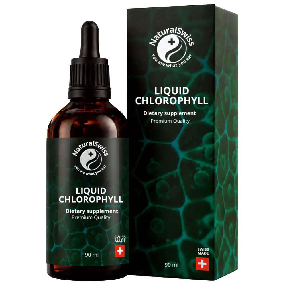 Natural Swiss folyékony Klorofill - 90 ml 1 Natural Swiss folyékony Klorofill - 90 ml