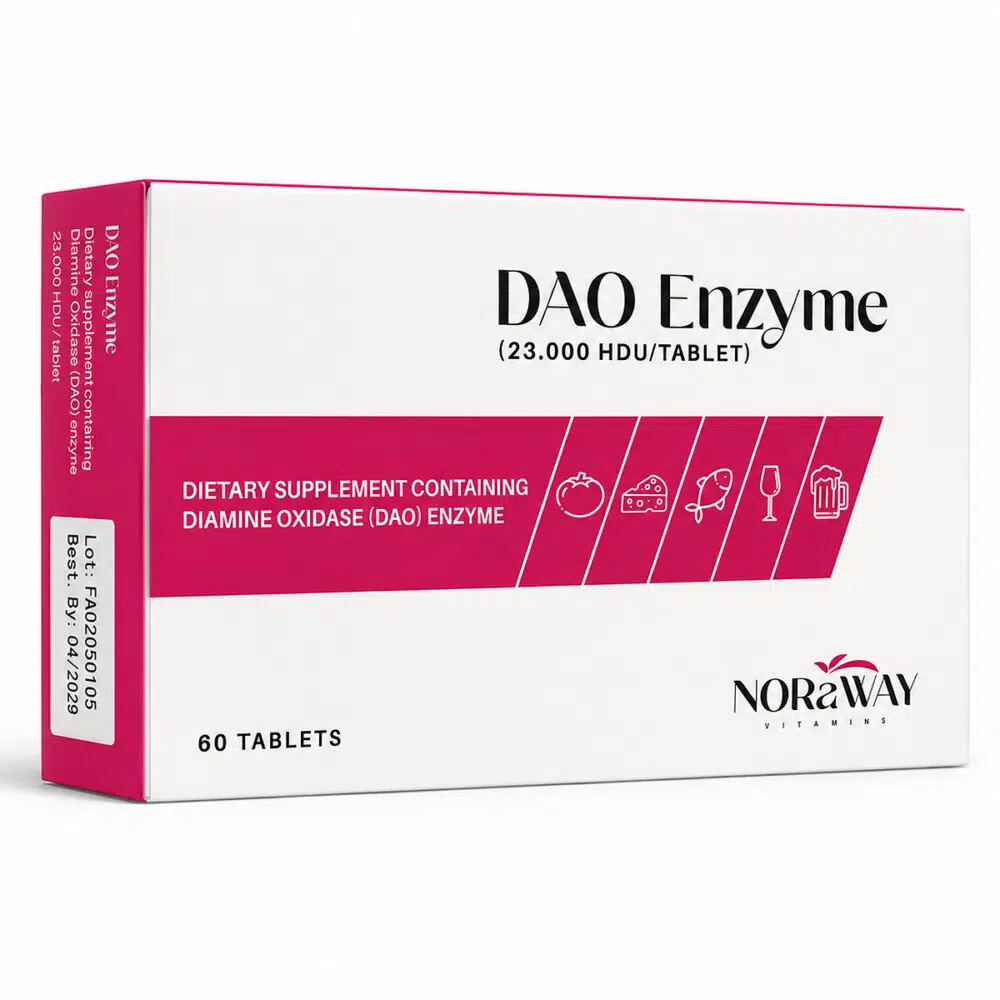 NORaWAY DAO enzim 23.000 HDU tabletta - 60db 1 NORaWAY DAO enzim 23.000 HDU tabletta - 60db