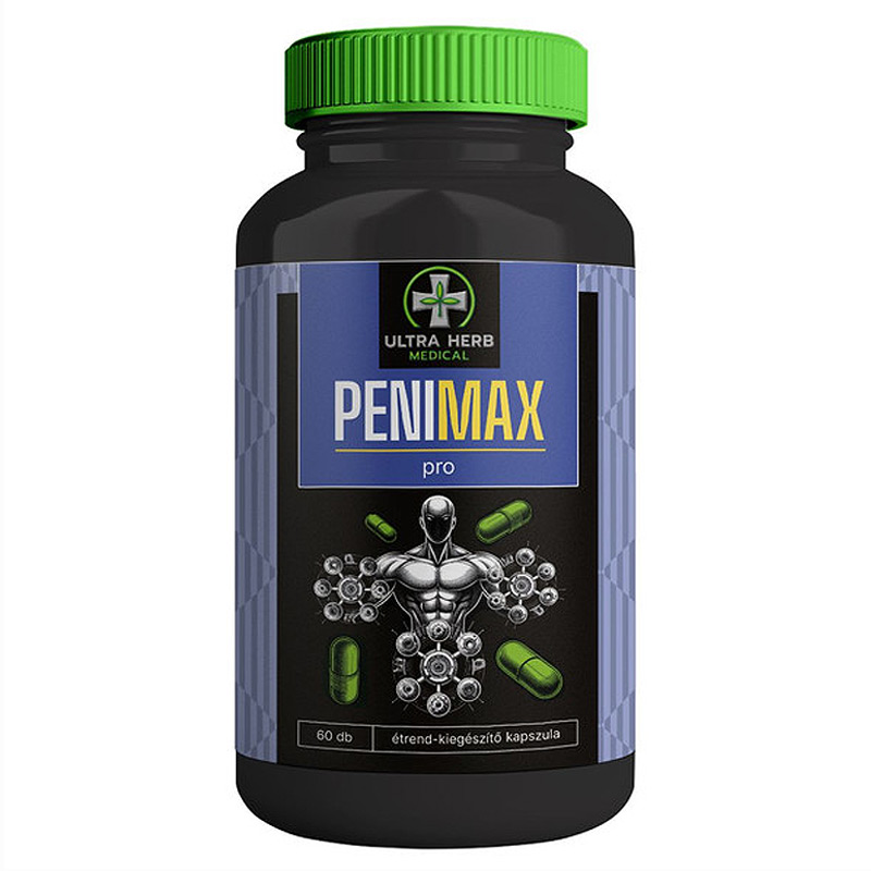 Penimax Pro pénisznövelő kapszula - 60db 1 Penimax Pro pénisznövelő kapszula - 60db
