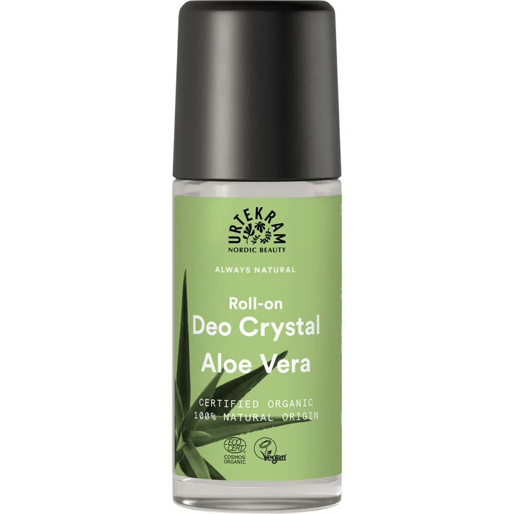 Urtekram Aloe Verás kristálydezodor roll-on - 50ml 1 Urtekram Aloe Verás kristálydezodor roll-on - 50ml