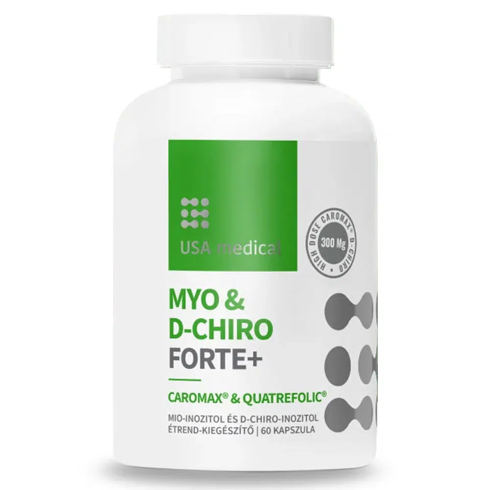 USA Medical Myo & D-Chiro FORTE+ kapszula - 60db 1 USA Medical Myo & D-Chiro FORTE+ kapszula - 60db