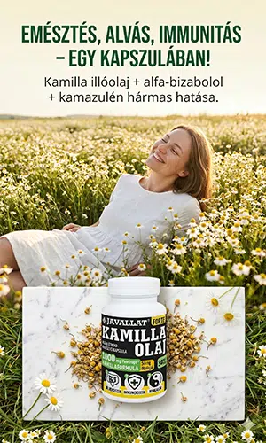 Javallat Forte Kamilla olaj kapszula