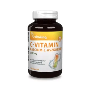 Vitaking C-vitamin Kalcium L-Aszkorbát kapszula - 120db 5 Vitaking C-vitamin Kalcium L-Aszkorbát kapszula - 120db - Image 2