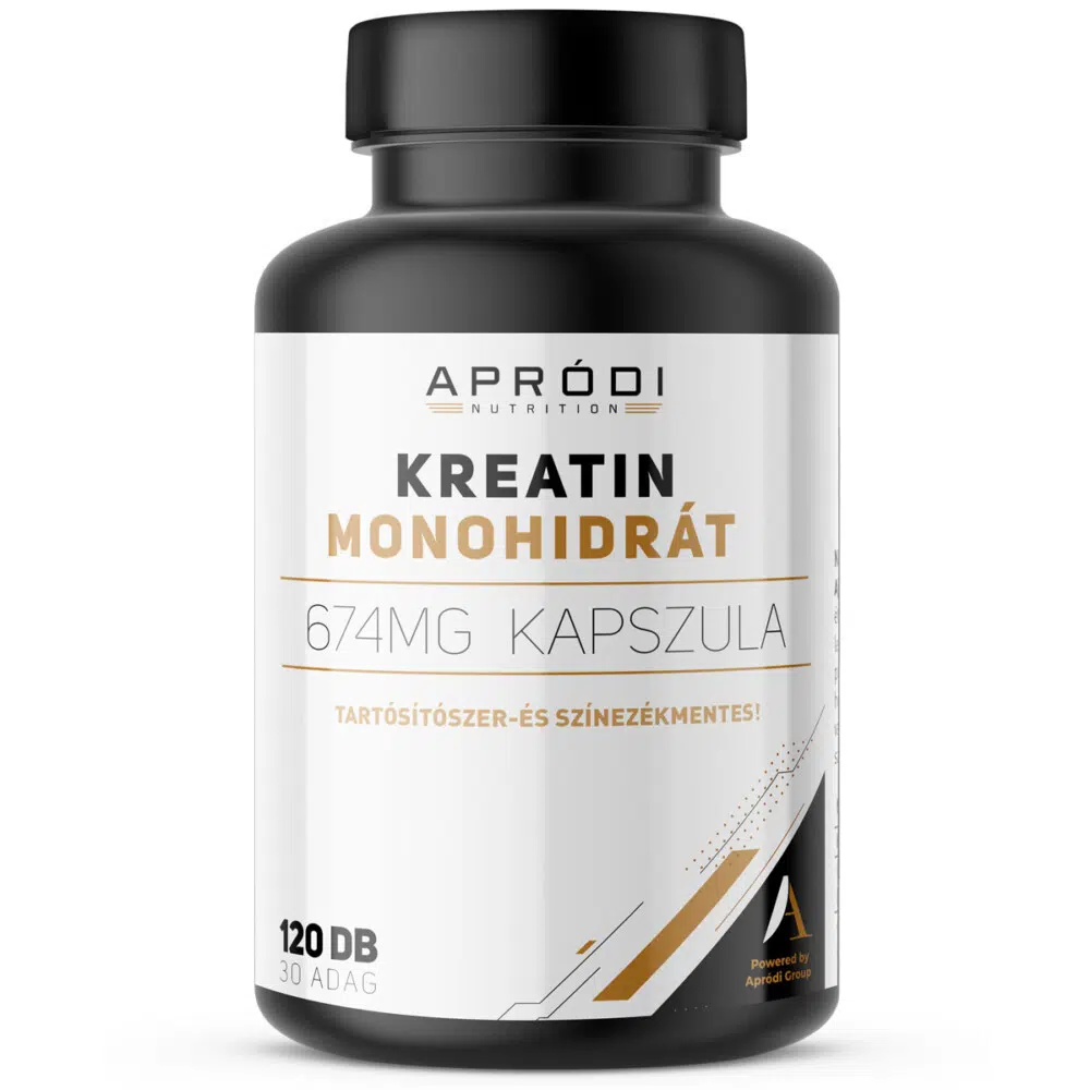 APRÓDI Kreatin kapszula - 120db 1 APRÓDI Kreatin kapszula - 120db