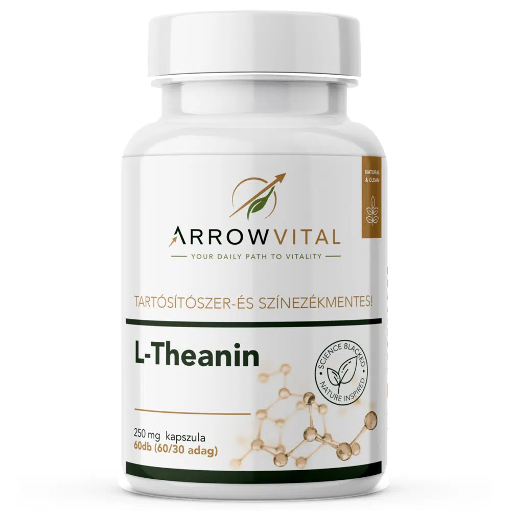Arrowvital L-Theanin Kapszula - 60db 1 Arrowvital L-Theanin Kapszula - 60db