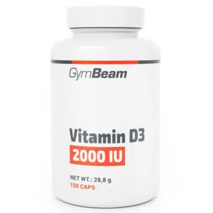 GymBeam D3-vitamin 2000NE kapszula - 120db
