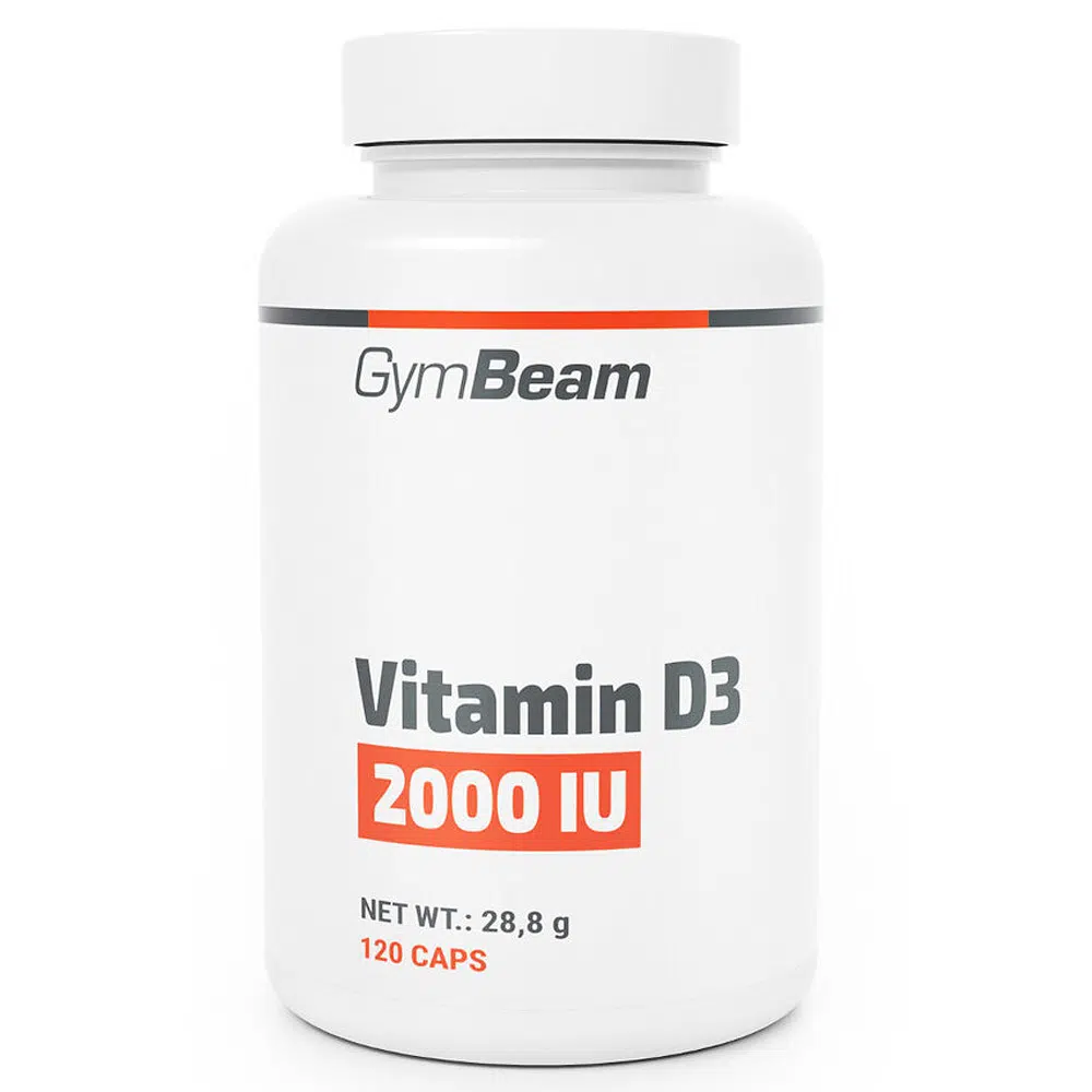 GymBeam D3-vitamin 2000NE kapszula - 120db 1 GymBeam D3-vitamin 2000NE kapszula - 120db