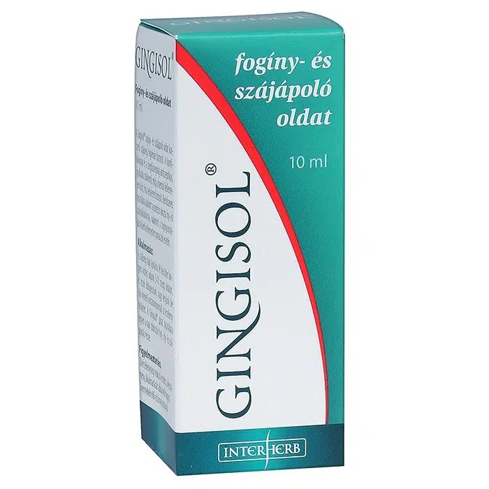 Interherb Gingisol fogínyecsetelő - 10ml 1 Interherb Gingisol fogínyecsetelő 10ml