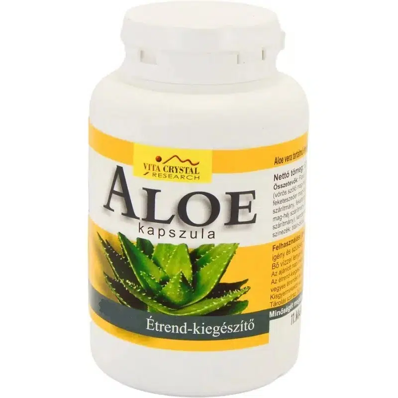 Vita Crystal Aloe Vera kapszula - 100 db 1 Vita Crystal Aloe Vera kapszula 100db