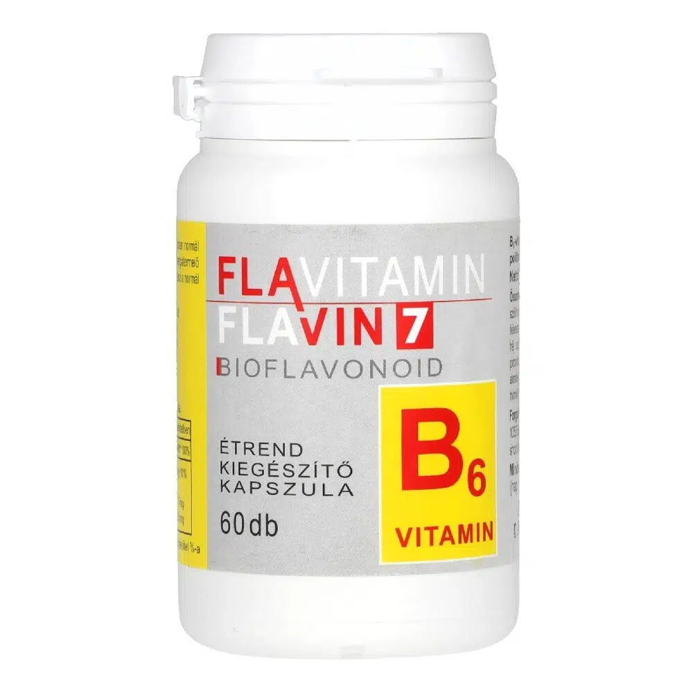 Flavin7 Flavitamin B6 vitamin - 60 db 1 Vita Crystal Flavitamin B6 (60 db)