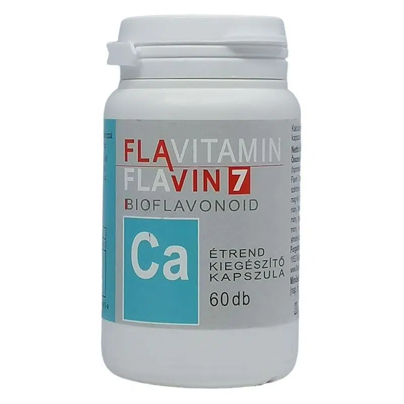 Flavin7 Flavitamin Calcium kapszula - 60 db 1 Vita Crystal Flavitamin Calcium (60 db)