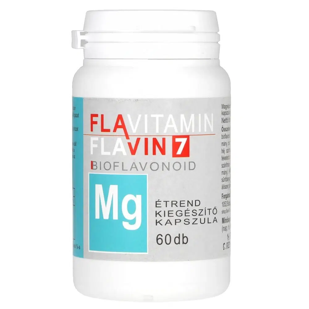 Flavin7 Flavitamin Magnézium kapszula - 60 db 1 Vita Crystal Flavitamin Magnézium (60 db)