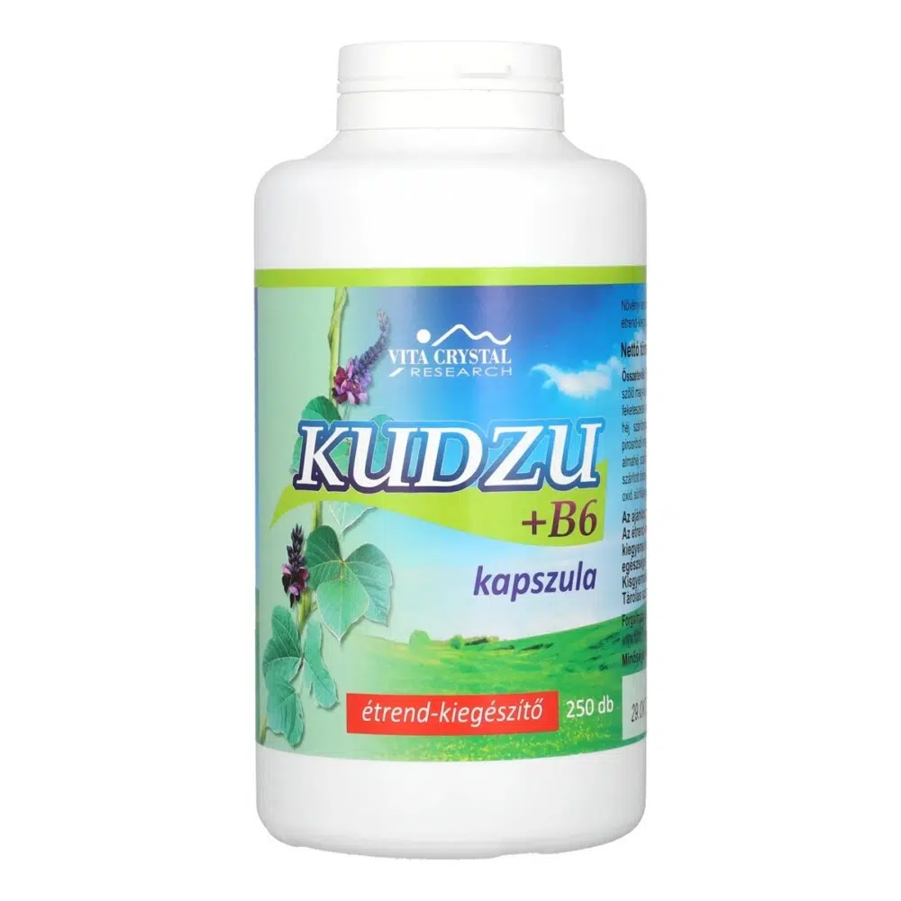 Vita Crystal Kudzu + B6-viamin kapszula - 250 db 1 Vita Crystal Kudzu+B6 kapszula (250db)