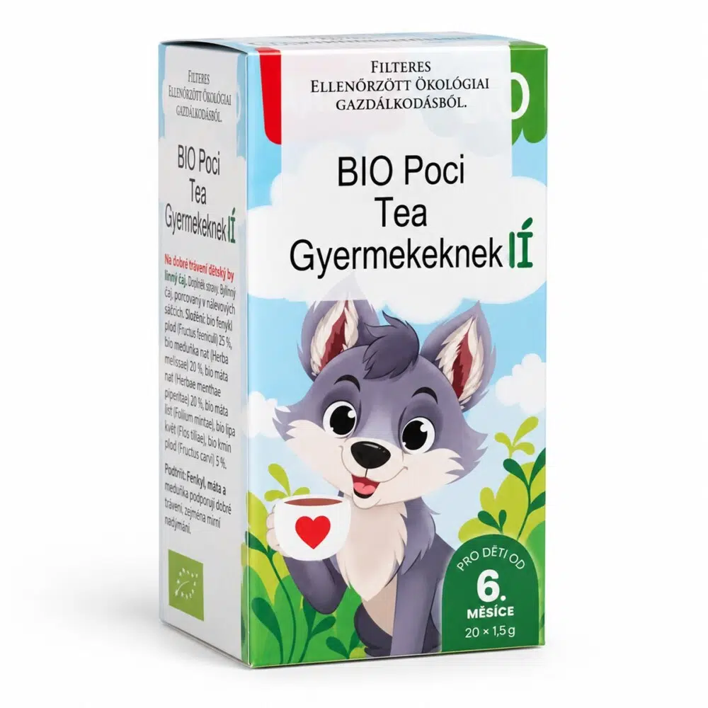 Apotheke Bio Poci Herbal tea gyermekeknek - 20 filter 1 Apotheke Bio Poci Herbal tea gyermekeknek 20 filter