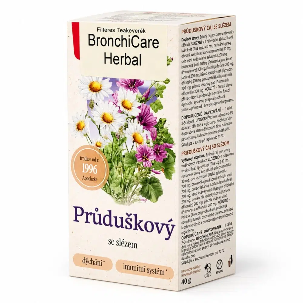 Apotheke Bronchicare Herbal tea - 20 filter 1 Apotheke bronchicare herbal tea 20 filter
