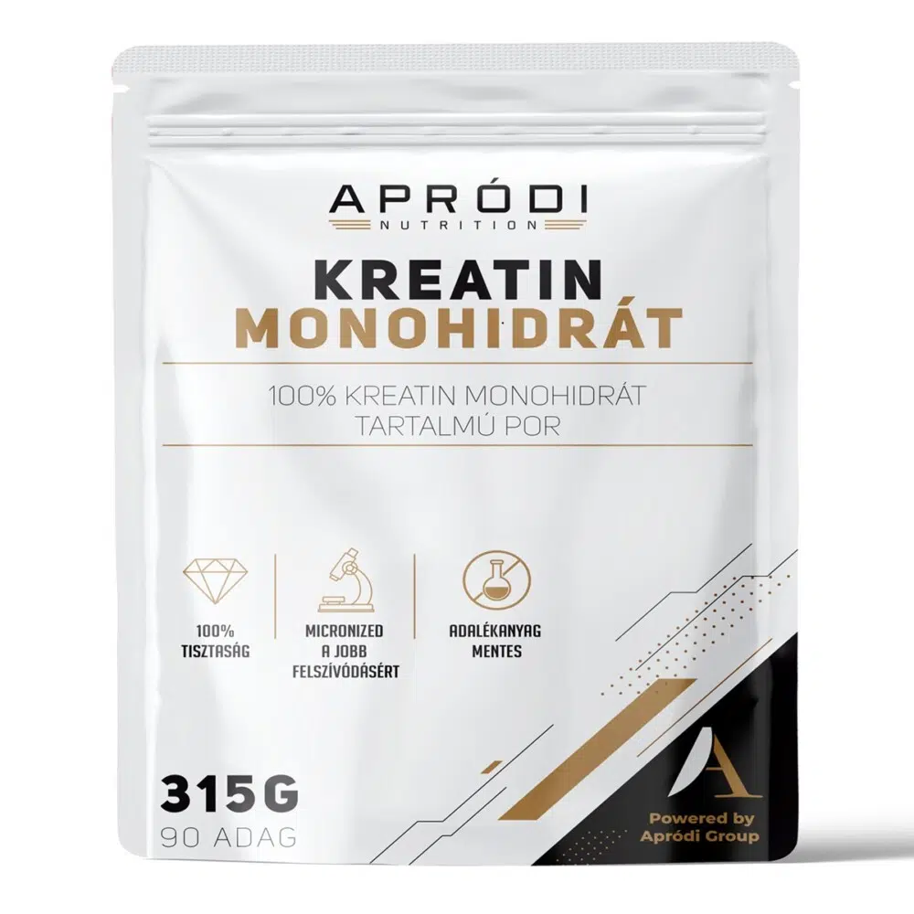 APRÓDI Kreatin Monohidrát por - 315g 1 APRÓDI Kreatin Monohidrát por - 315g