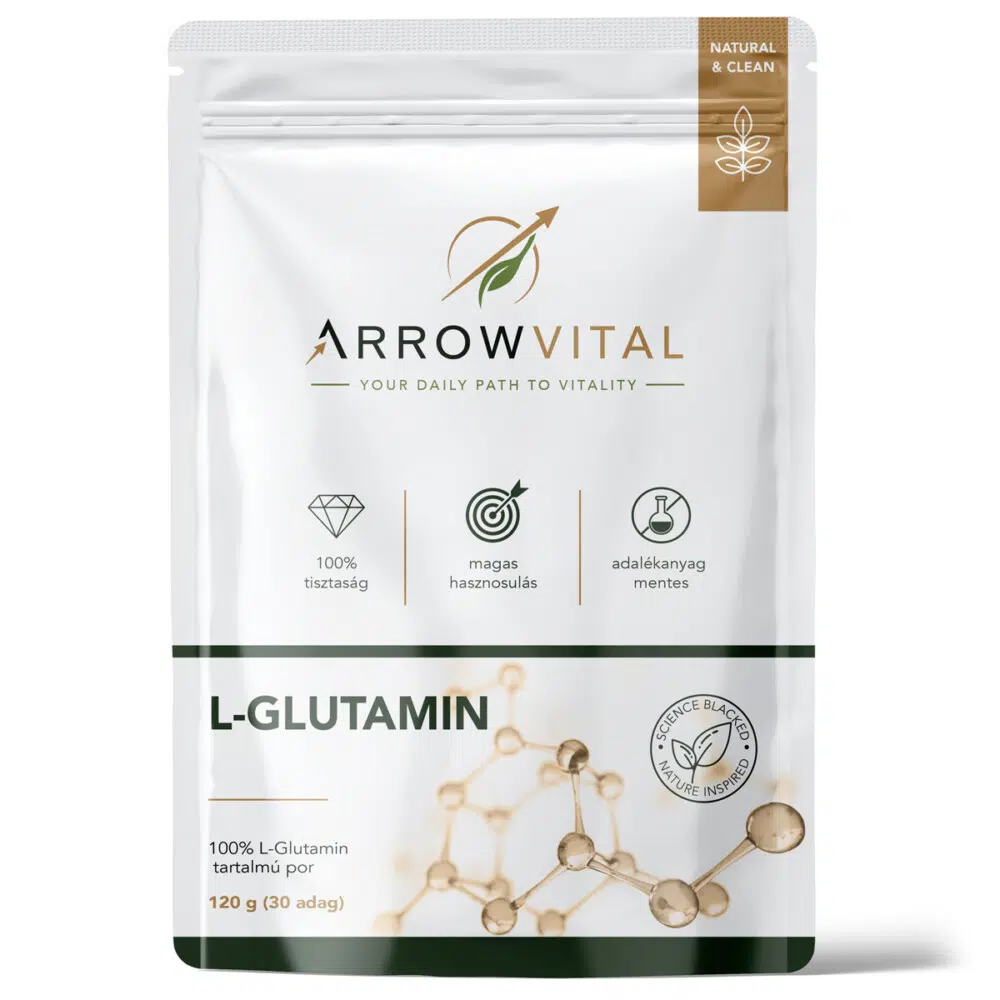 Arrowvital L-Glutamin por - 120g 1 Arrowvital L-Glutamin por - 120g