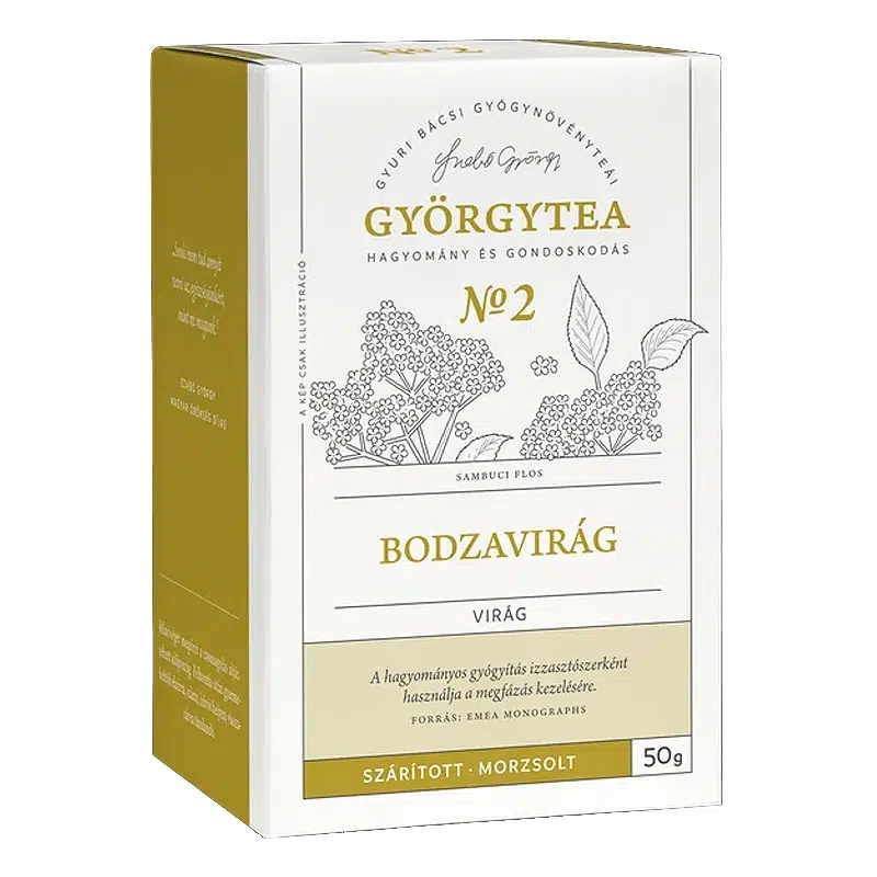 Györgytea Bodzavirág - 50g 1 Györgytea Bodzavirág - 50g