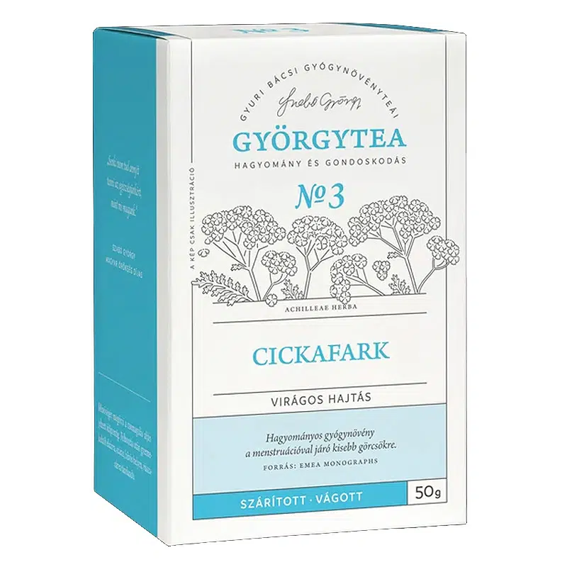 Györgytea Cickafark virágos hajtás - 50g 1 Györgytea Cickafark virágos hajtás - 50g