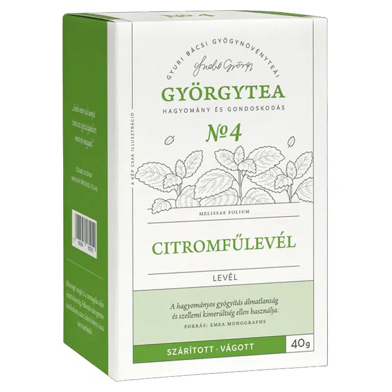 Györgytea Citromfűlevél - 40g 1 Györgytea Citromfűlevél - 40g