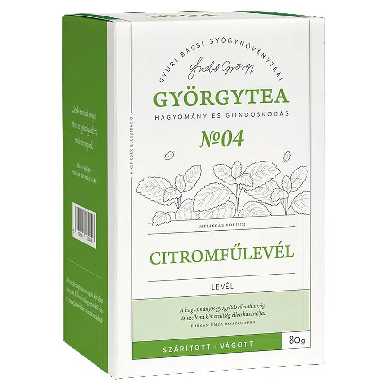 Györgytea Citromfűlevél - 80g 1 Györgytea Citromfűlevél - 80g