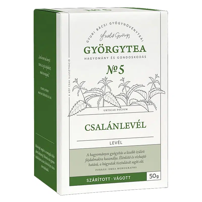 Györgytea Csalánlevél - 50g 1 Györgytea Csalánlevél - 50g