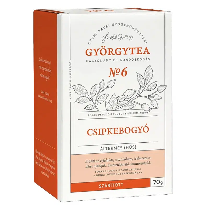 Györgytea Csipkebogyó hús - 70g 1 Györgytea Csipkebogyó hús - 70g