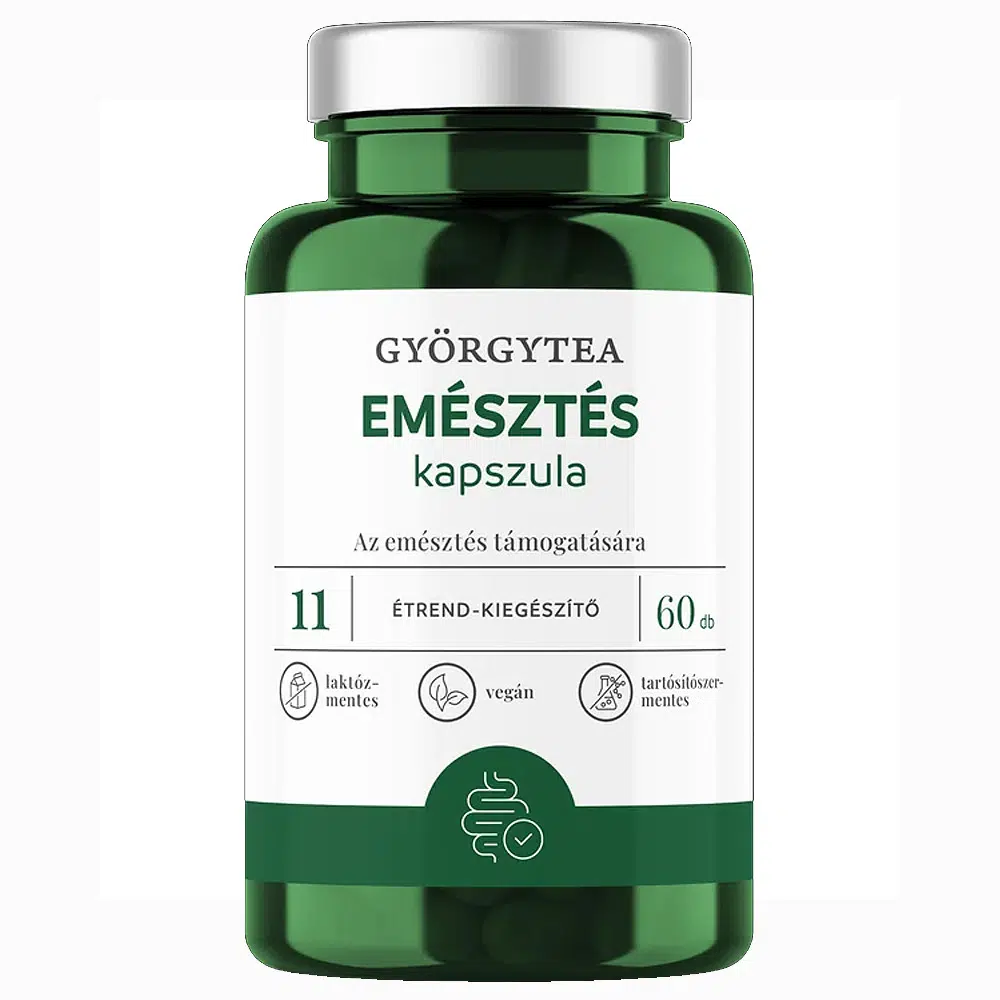 Györgytea Emésztés kapszula - 60db 1 Györgytea Emésztés kapszula - 60db