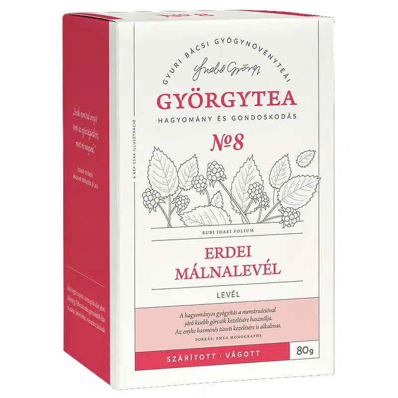 Györgytea Erdei málnalevél - 80g 1 Györgytea Erdei málnalevél - 80g