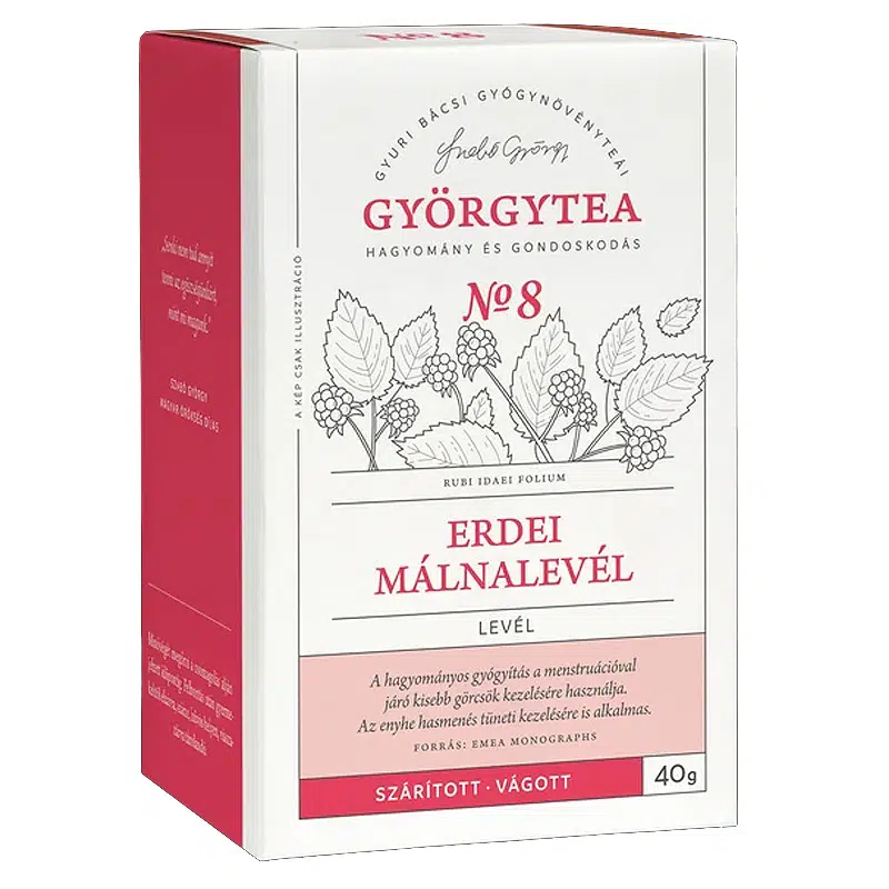 Györgytea Erdei málnalevél - 40g 1 Györgytea Erdei málnalevél - 40g